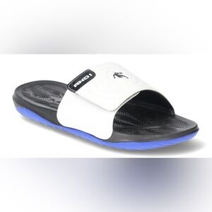 AND1 Men’s Athletic Adjustable Swirl Slide Sandals